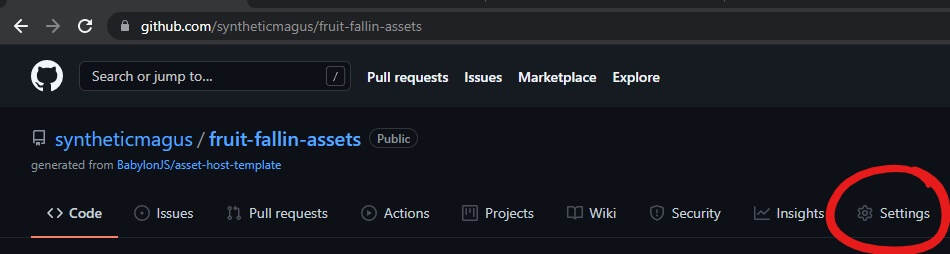 Asset Host web view