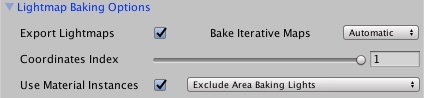 Lightmap Options