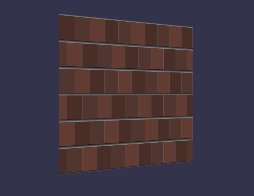 Brick Procedural texture